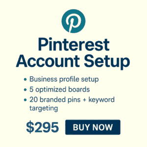 Pinterest Account Setup