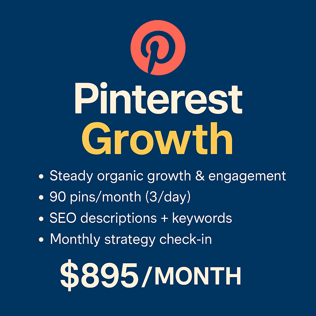 Pinterest Growth Package