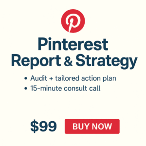 Pinterest Report and Strategy